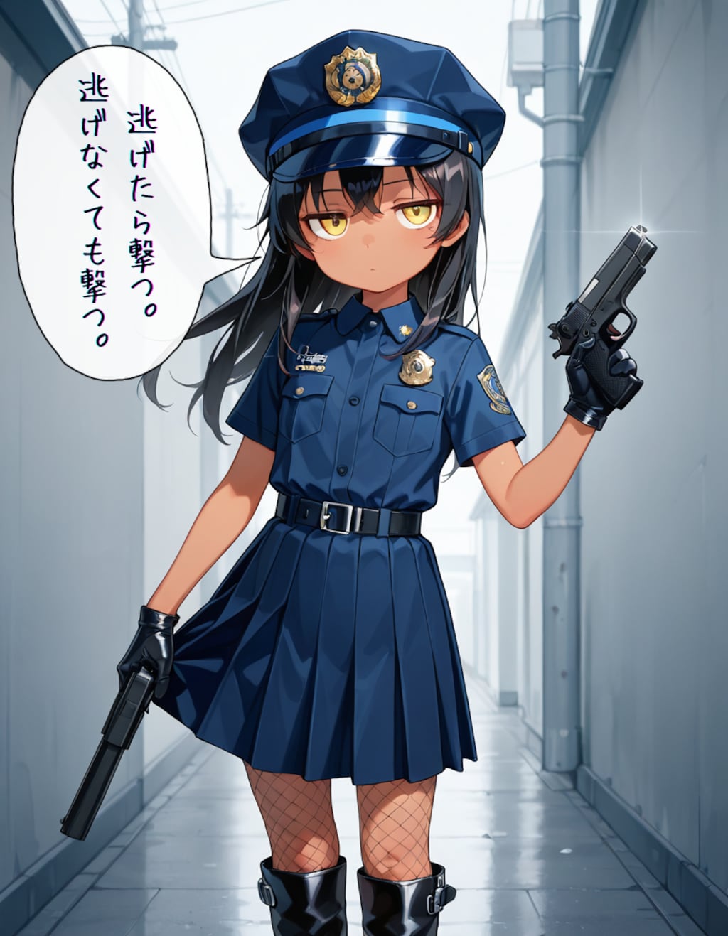 警察官 撃たないで