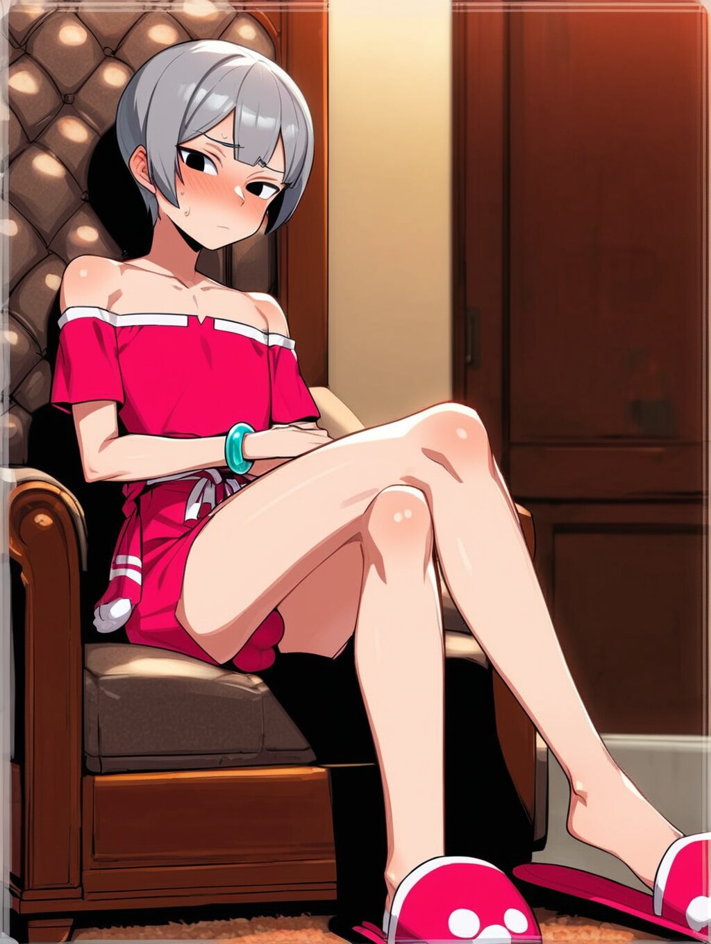 そんなに見ないでくれる？