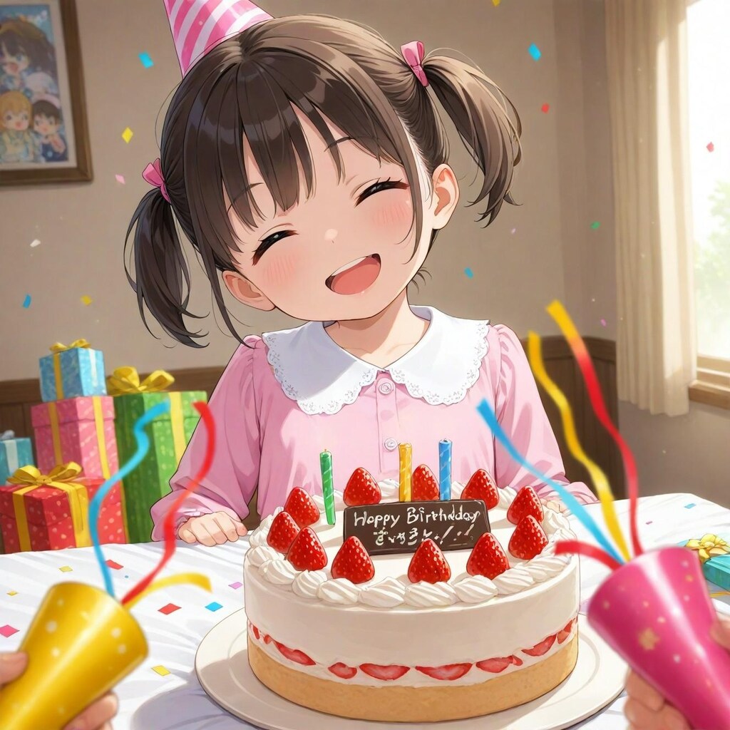 樹音ちゃん、おめでとう！