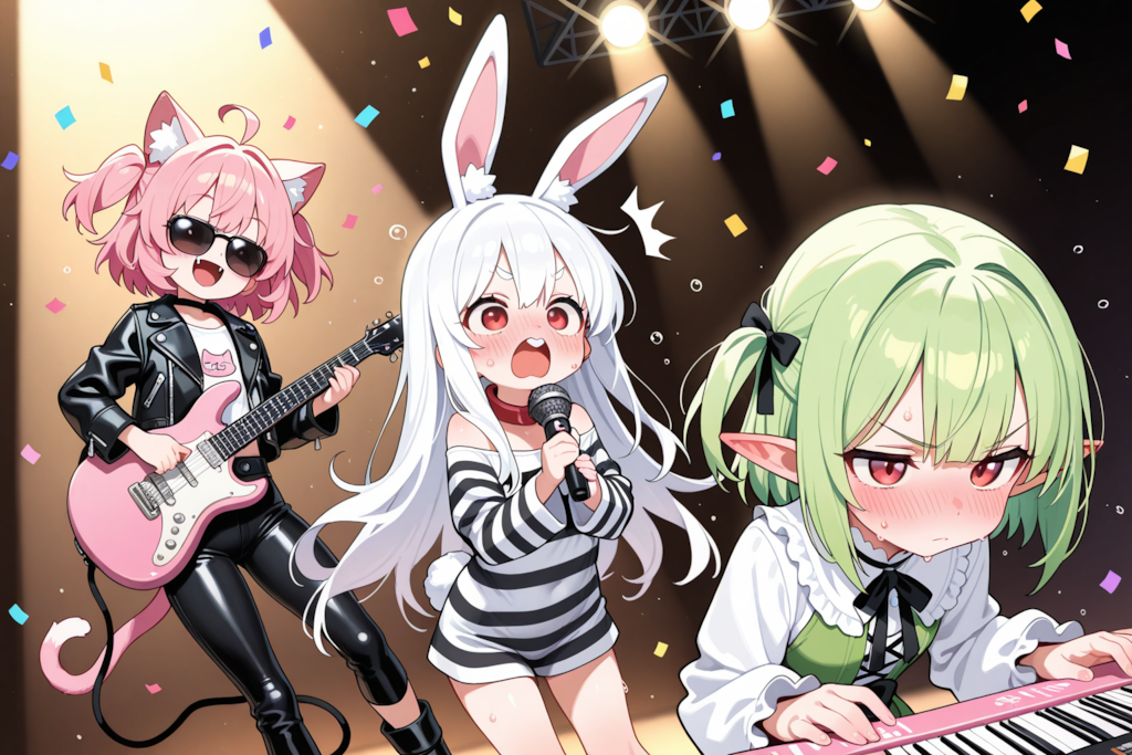 うちの子ポンコツバンド！！