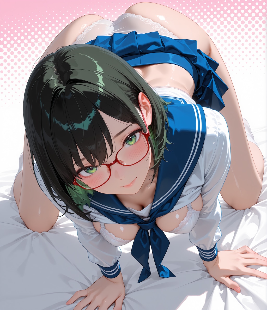 四つん這い
