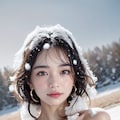 雪山ヌード 2枚目