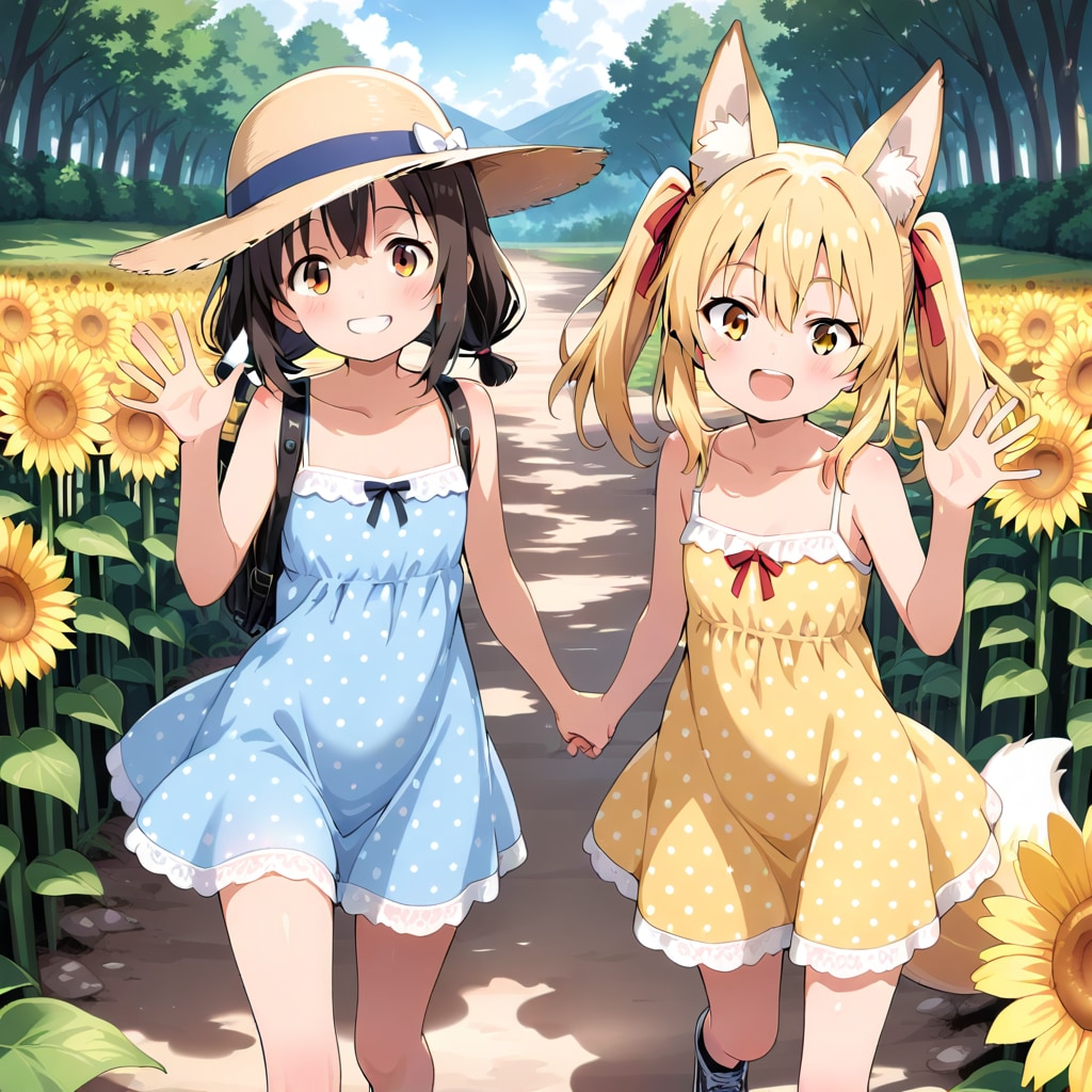 夏のちいさな冒険 | の人気AIイラスト・グラビア