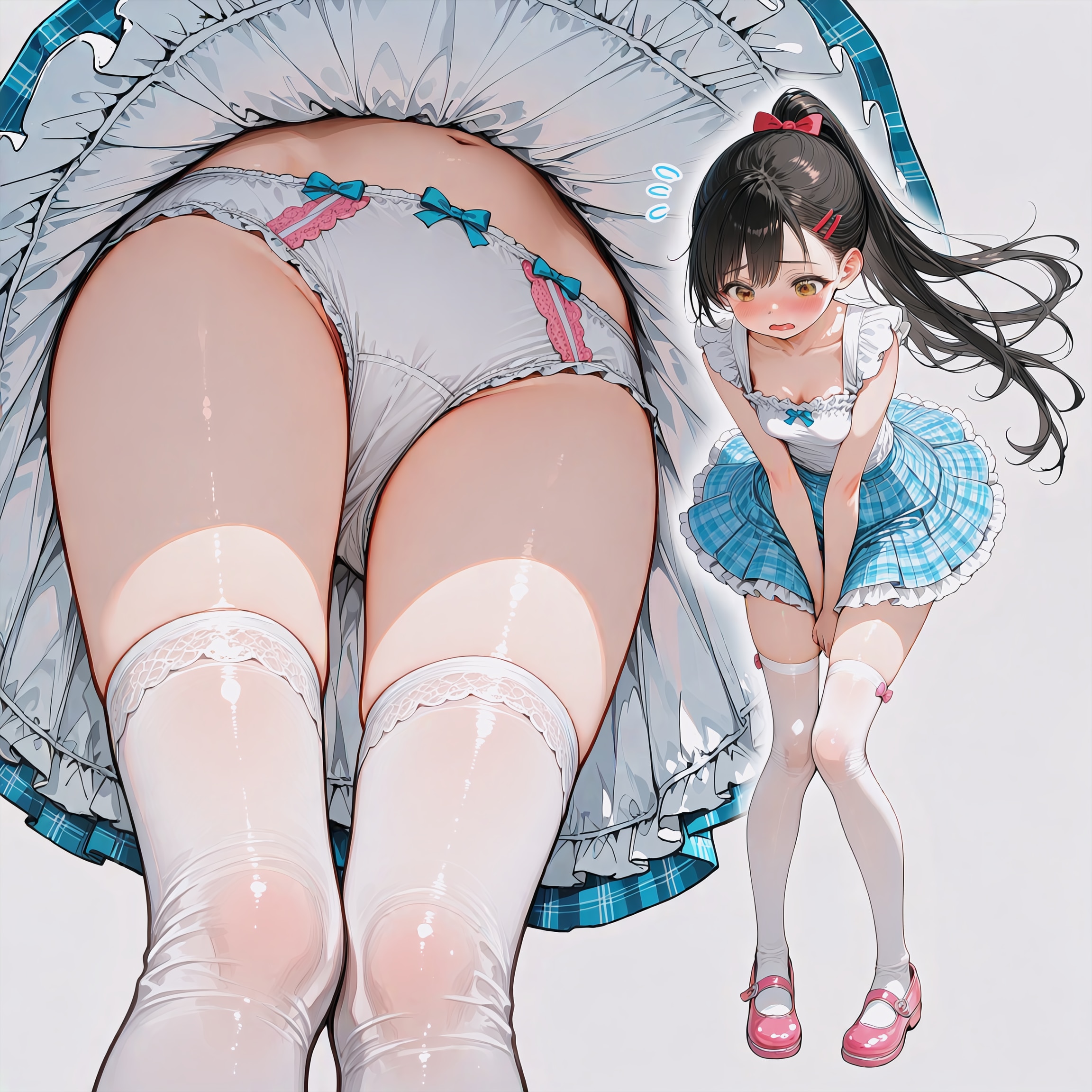 パンツ見えちゃう～！