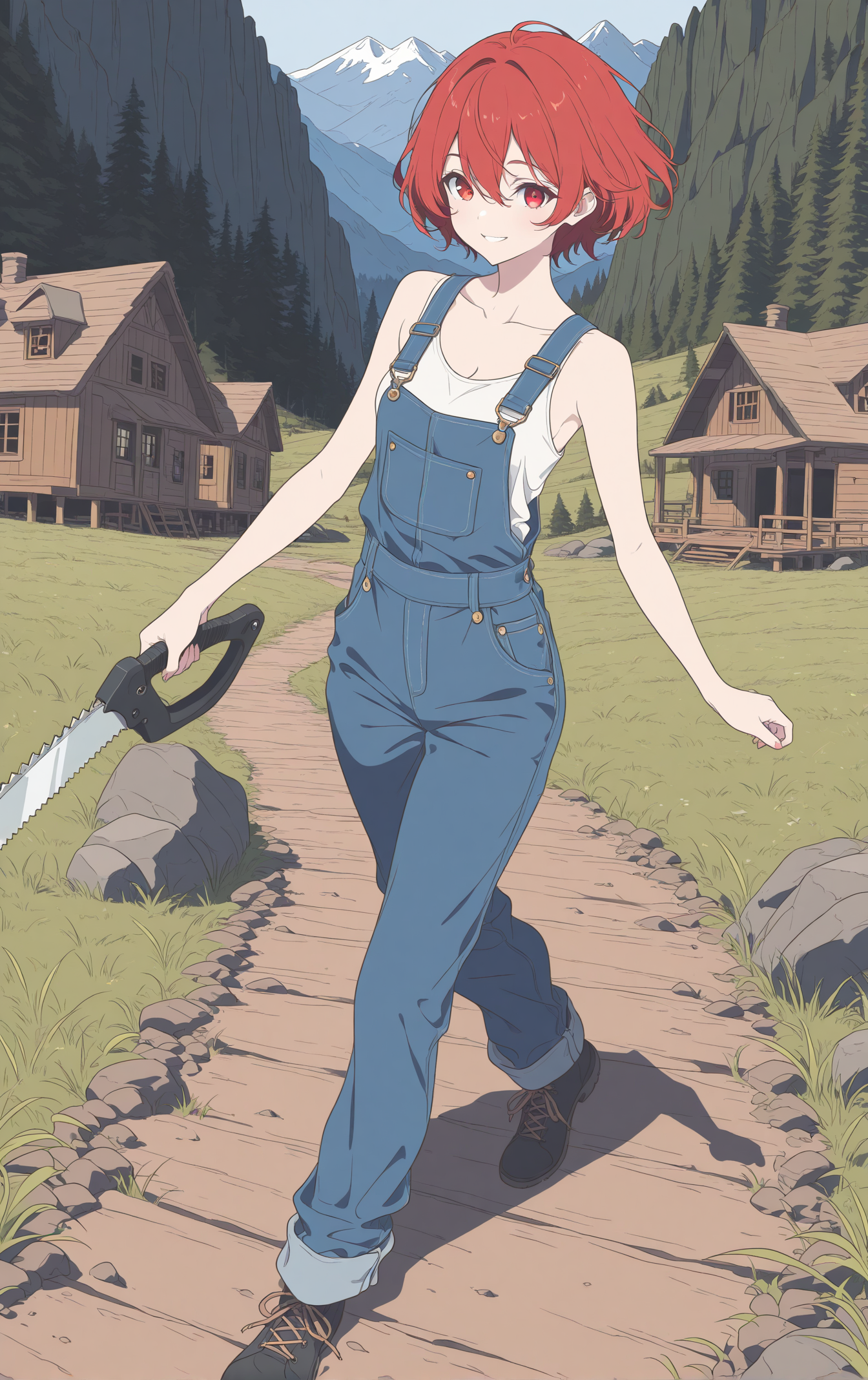 山小屋での生活