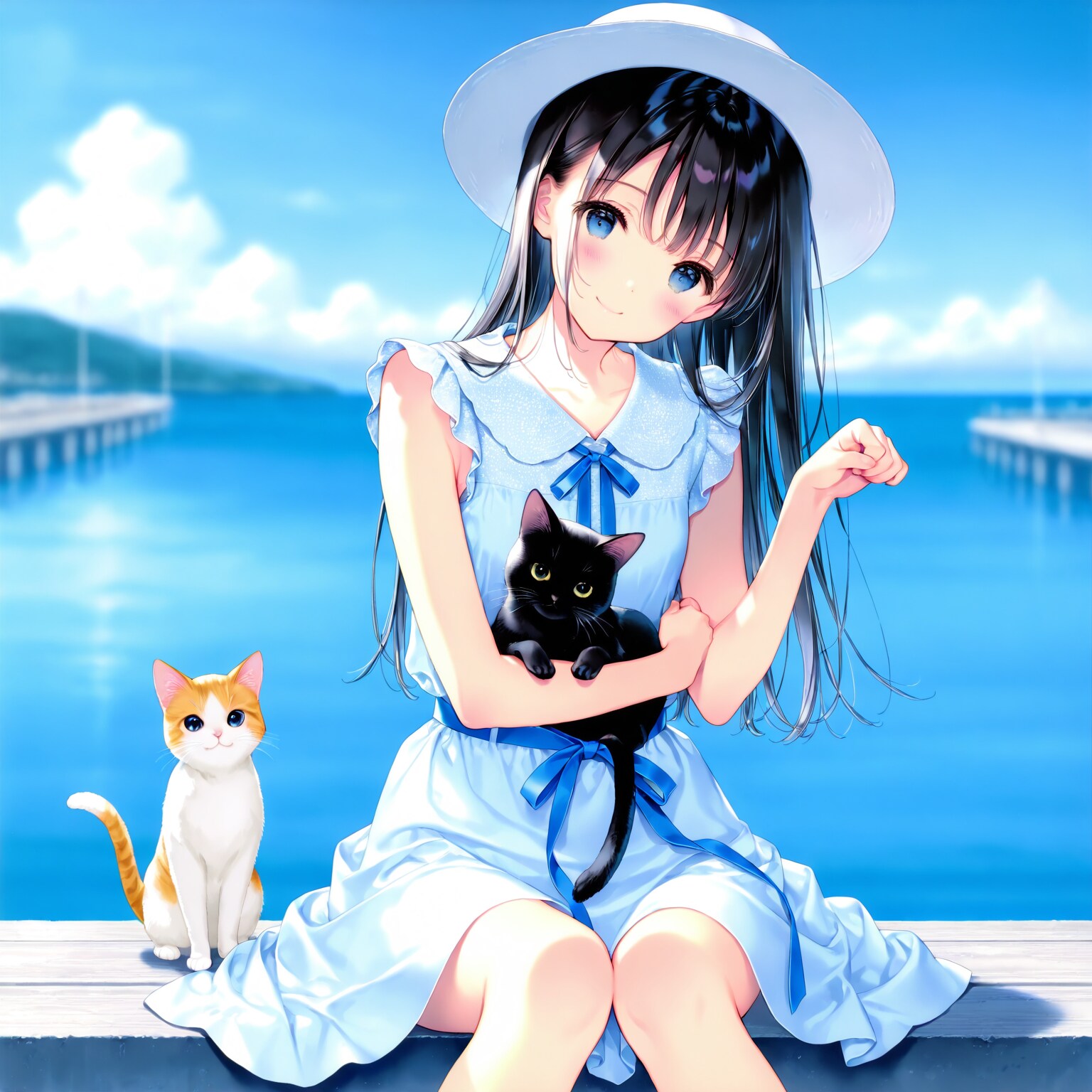 おはようにゃん | の人気AIイラスト・グラビア