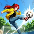 サッカーでテスト 2枚目