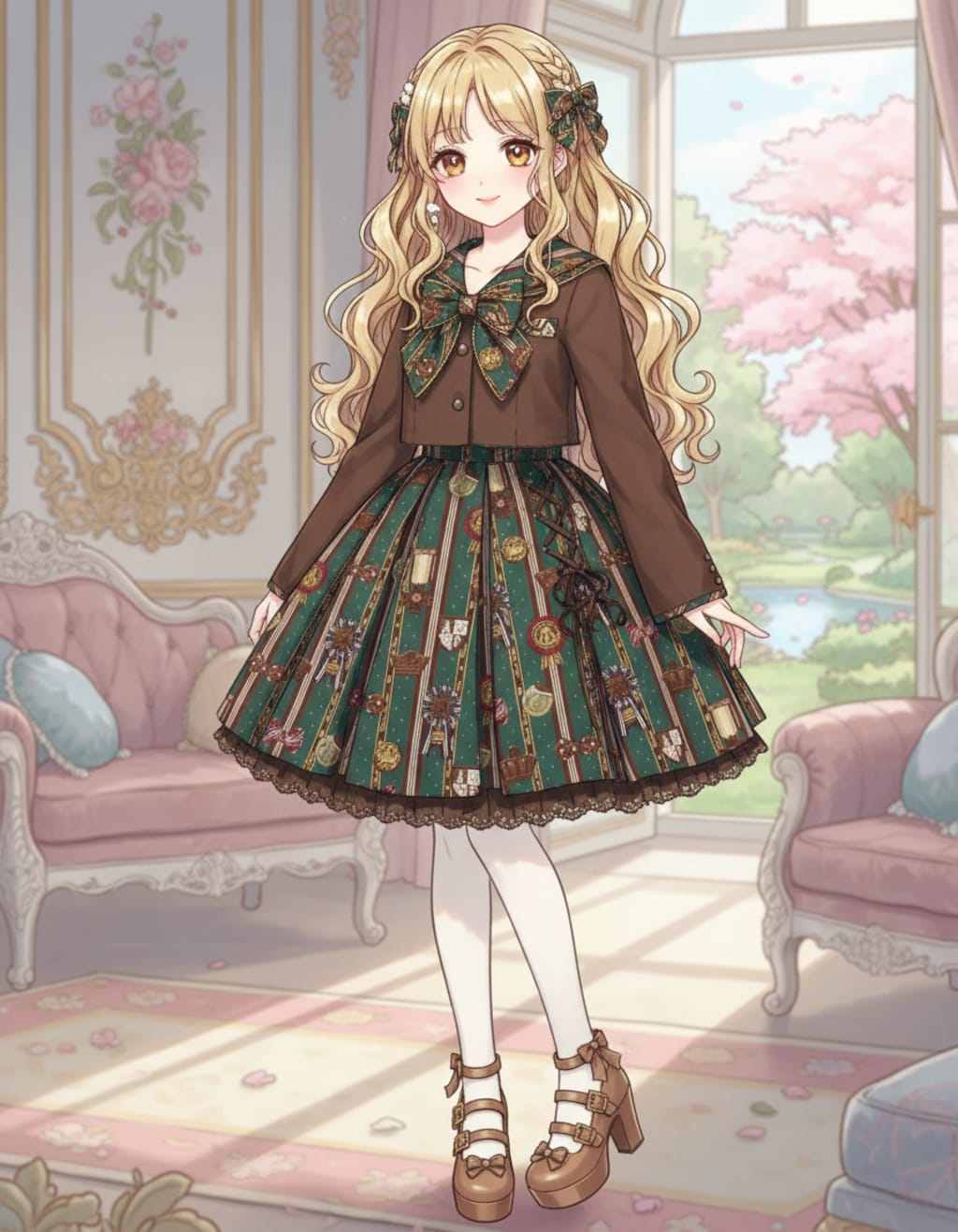 薔薇の間、花舞いて金糸の娘