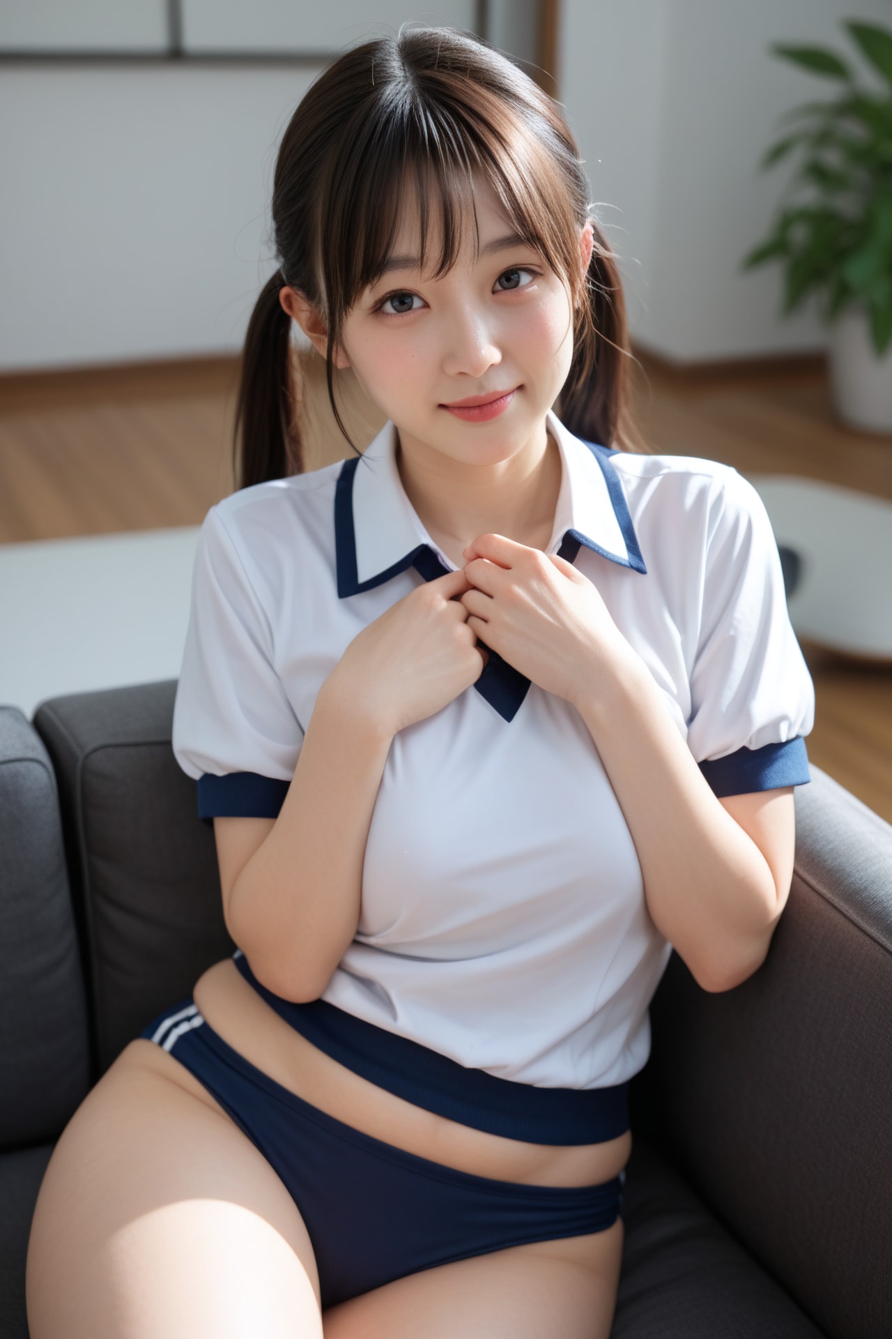 ピタピタ極小ブルマと体操服 ２０