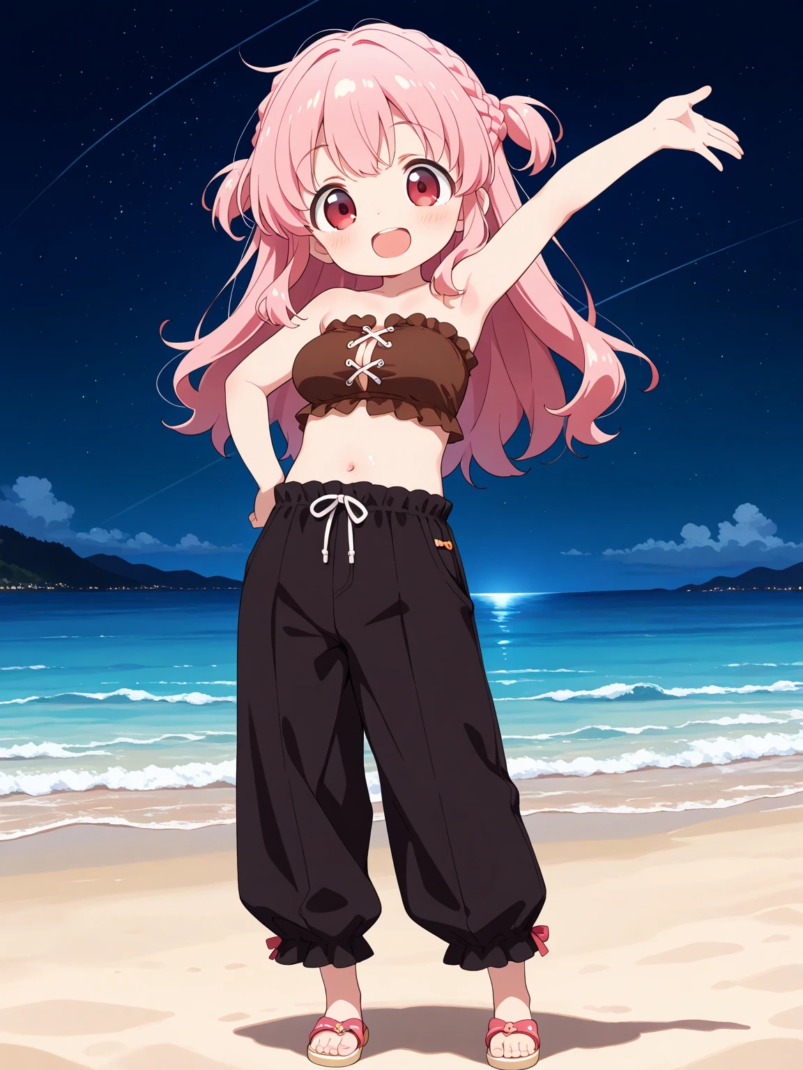 パンツスタイルなりなちゃん