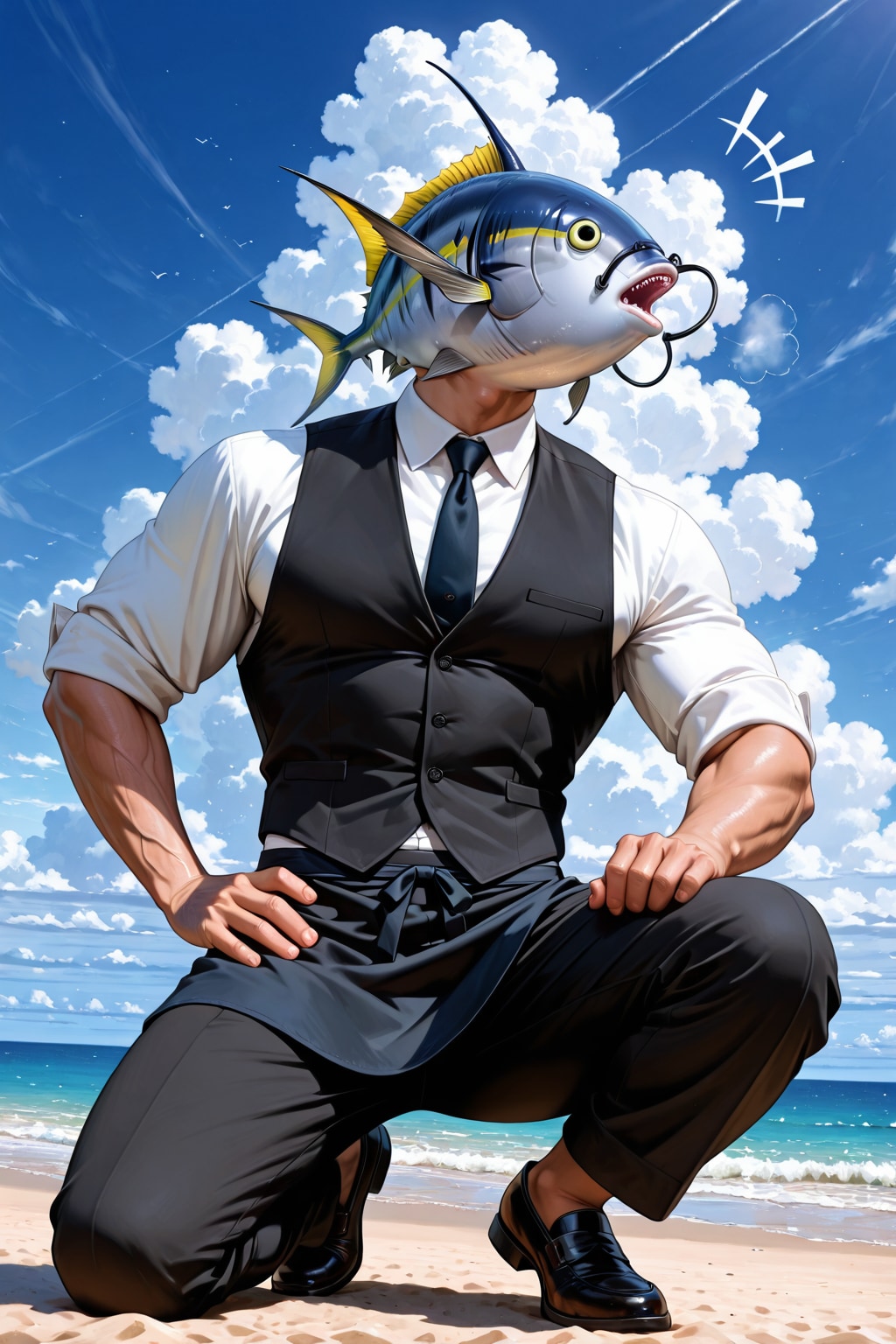 種田少年と🐟男