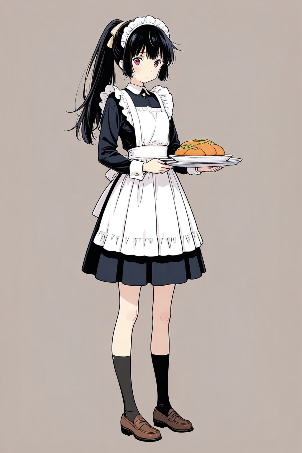 レストランのメイドさん