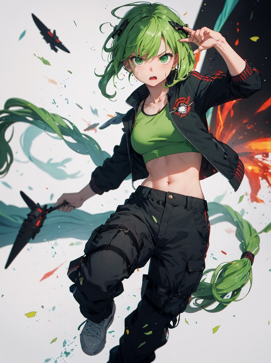 輝く女の子