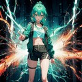 輝く女の子 5枚目