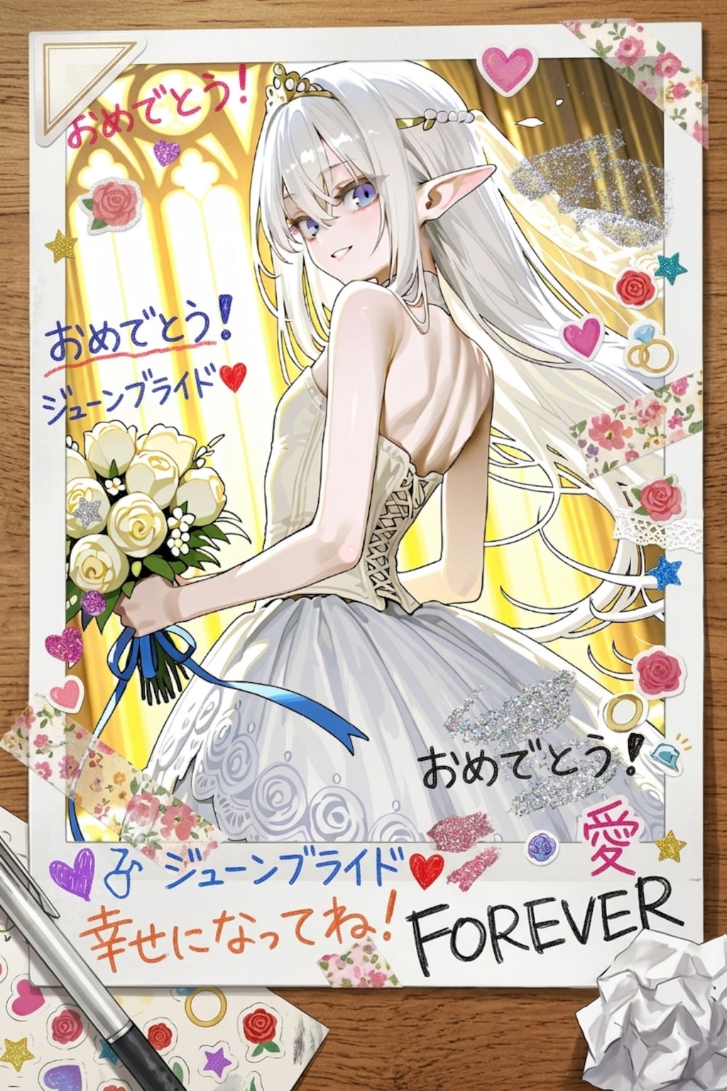 エルフなLILYちゃん。※別衣装＋AIデコver
