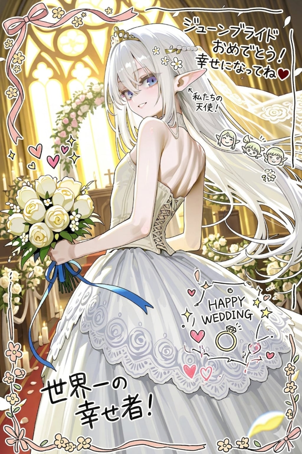 エルフなLILYちゃん。※別衣装＋AIデコver