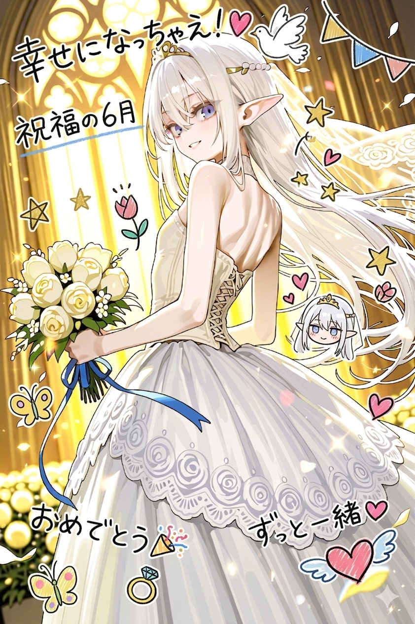 エルフなLILYちゃん。※別衣装＋AIデコver