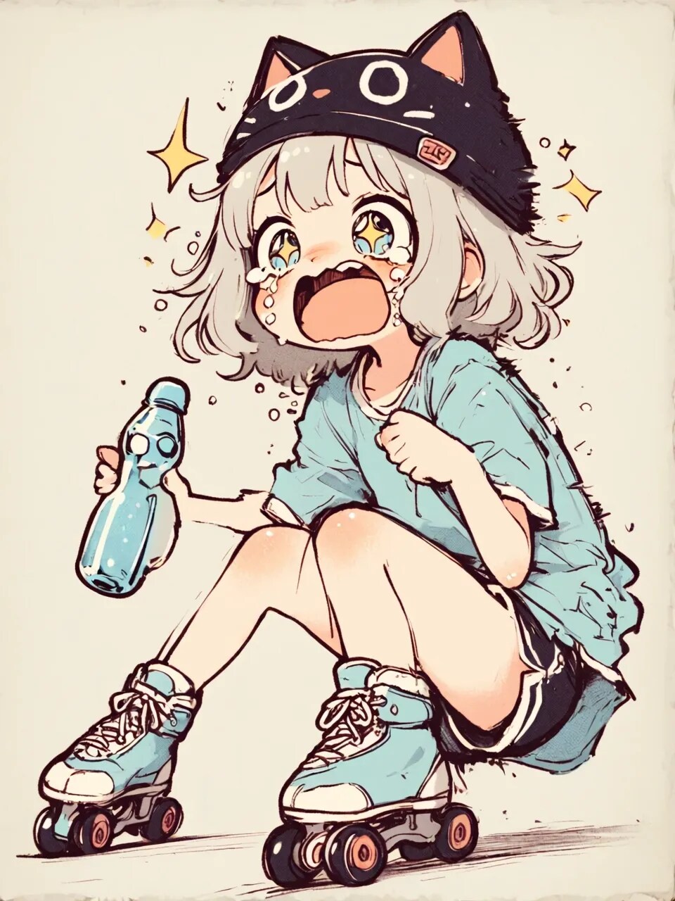 と、、とまらなぁーいっ | の人気AIイラスト・グラビア