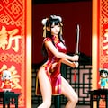 黒髪チャイナドレスフィギュア 3枚目