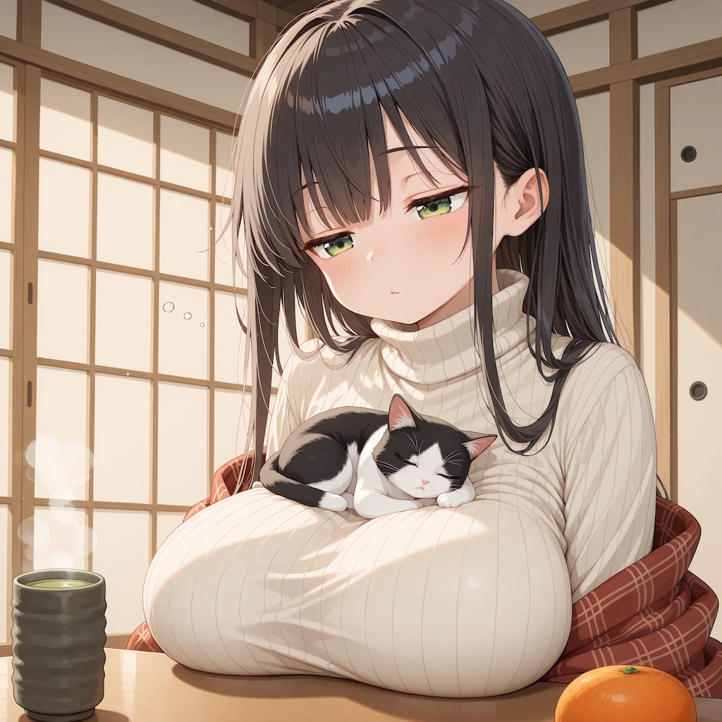 こたつ、眠くなりますよね