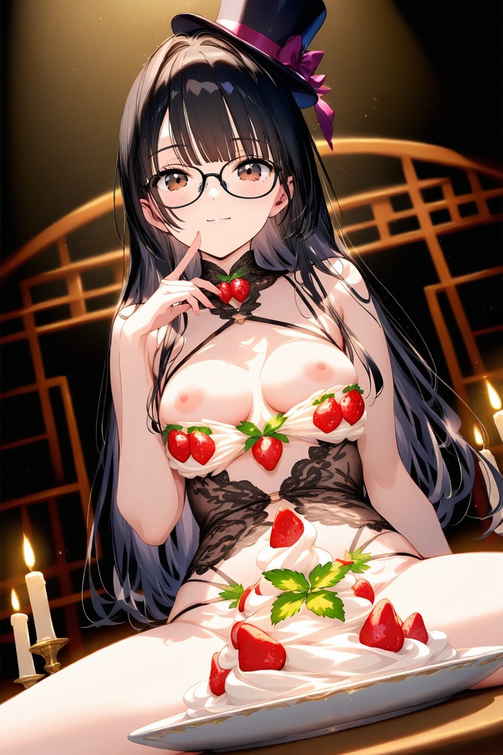 ショートケーキ風？①Ｂ