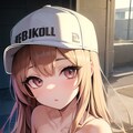 キャップ ロングヘアー 2枚目