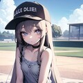 キャップ ロングヘアー 7枚目