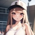 キャップ ロングヘアー 8枚目