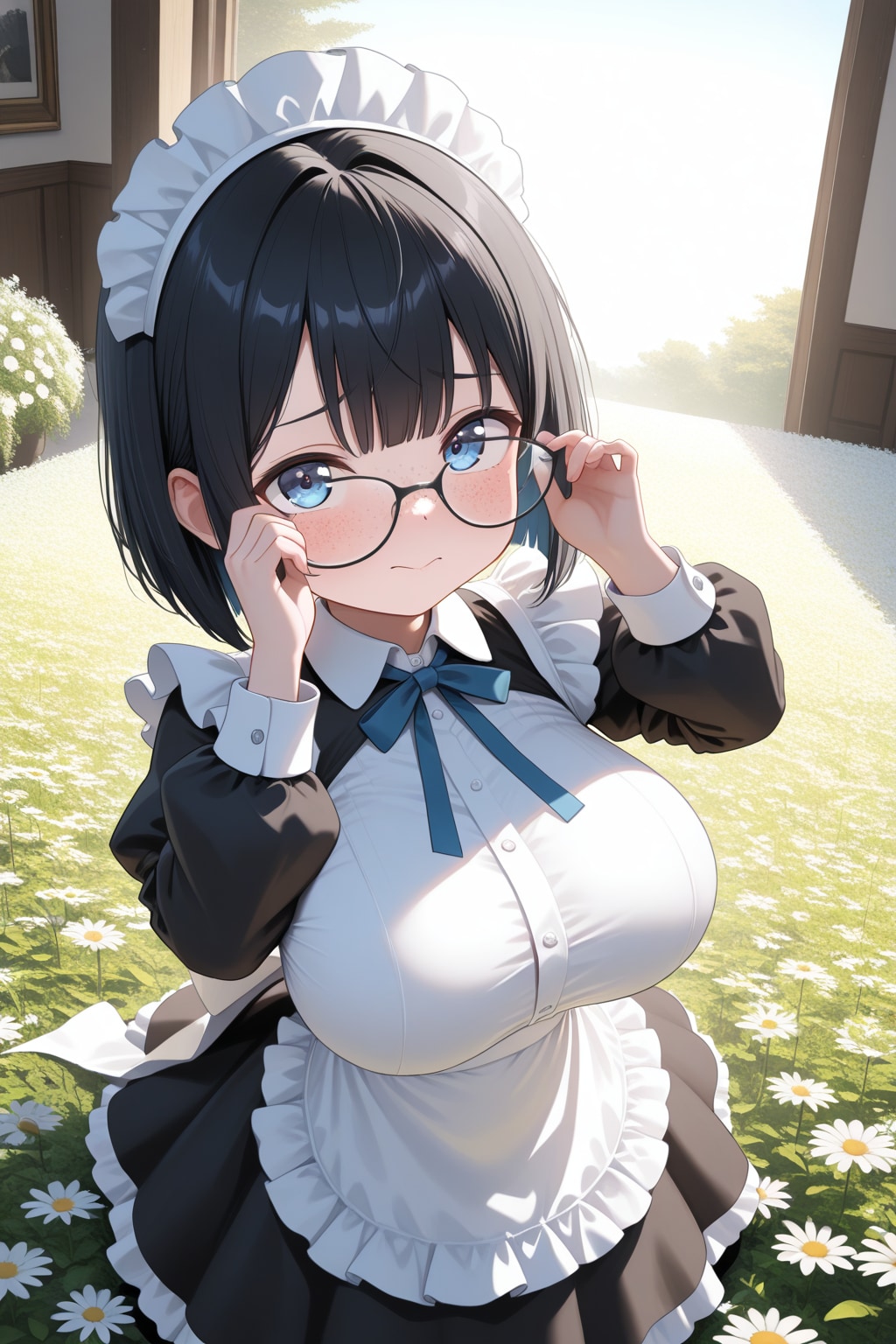 【オリキャラ】ソバカス眼鏡巨乳ちゃん