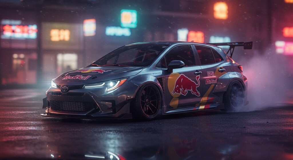 レッドブルGRカローラ