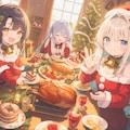 クリスマスのご馳走 5枚目