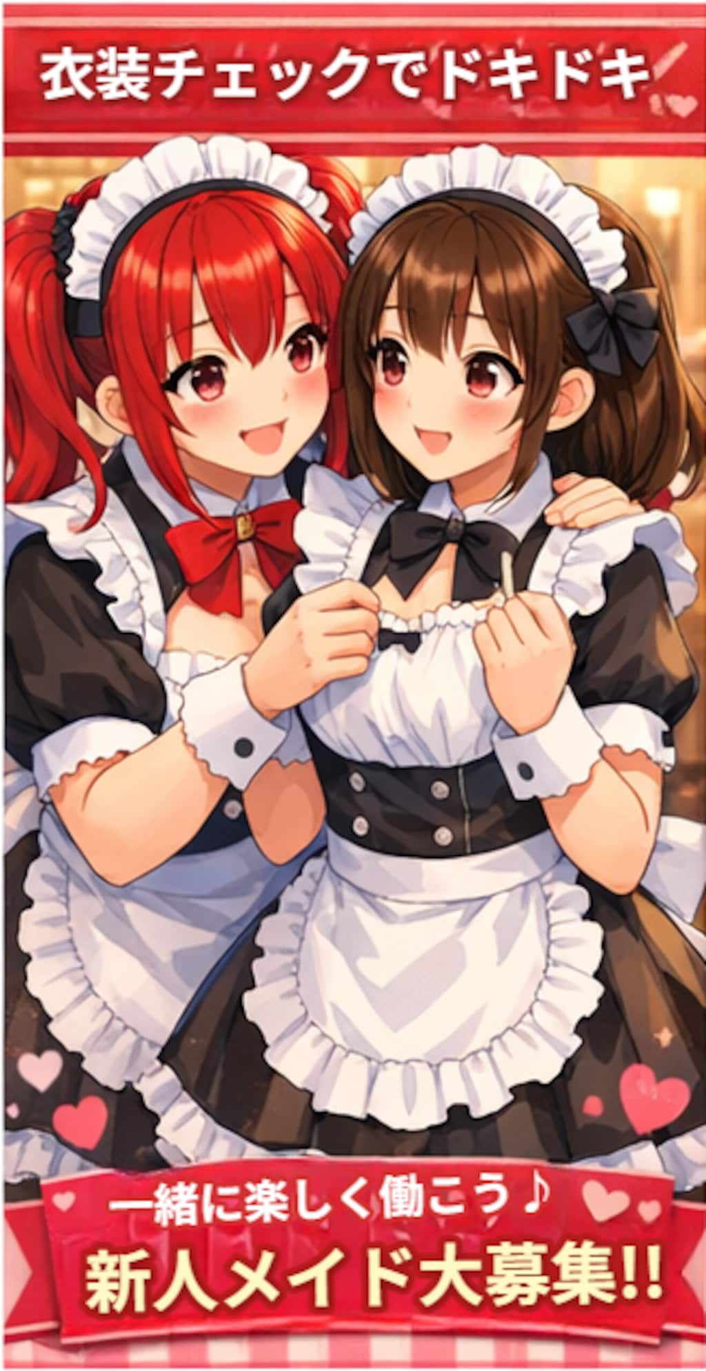 衣装チェックでドキドキ