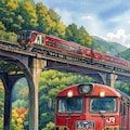 JR四国の気動車特急「あしずり号」 5枚目