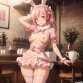 Vol197(2D-002)_Pink bunny outfit NSFW 9枚目