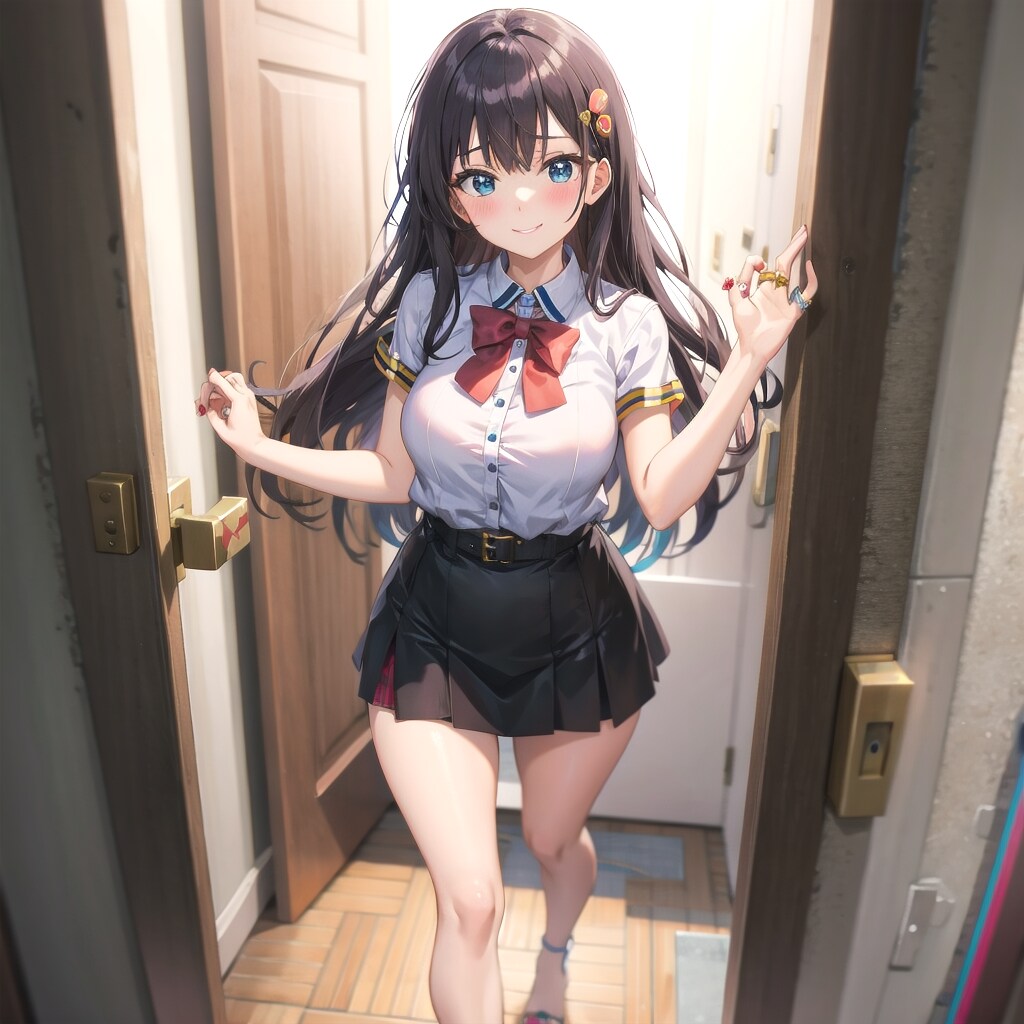 不思議なイラストを参考にして