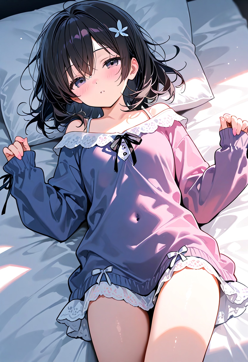 黒髪の美少女(32) | の人気AIイラスト・グラビア