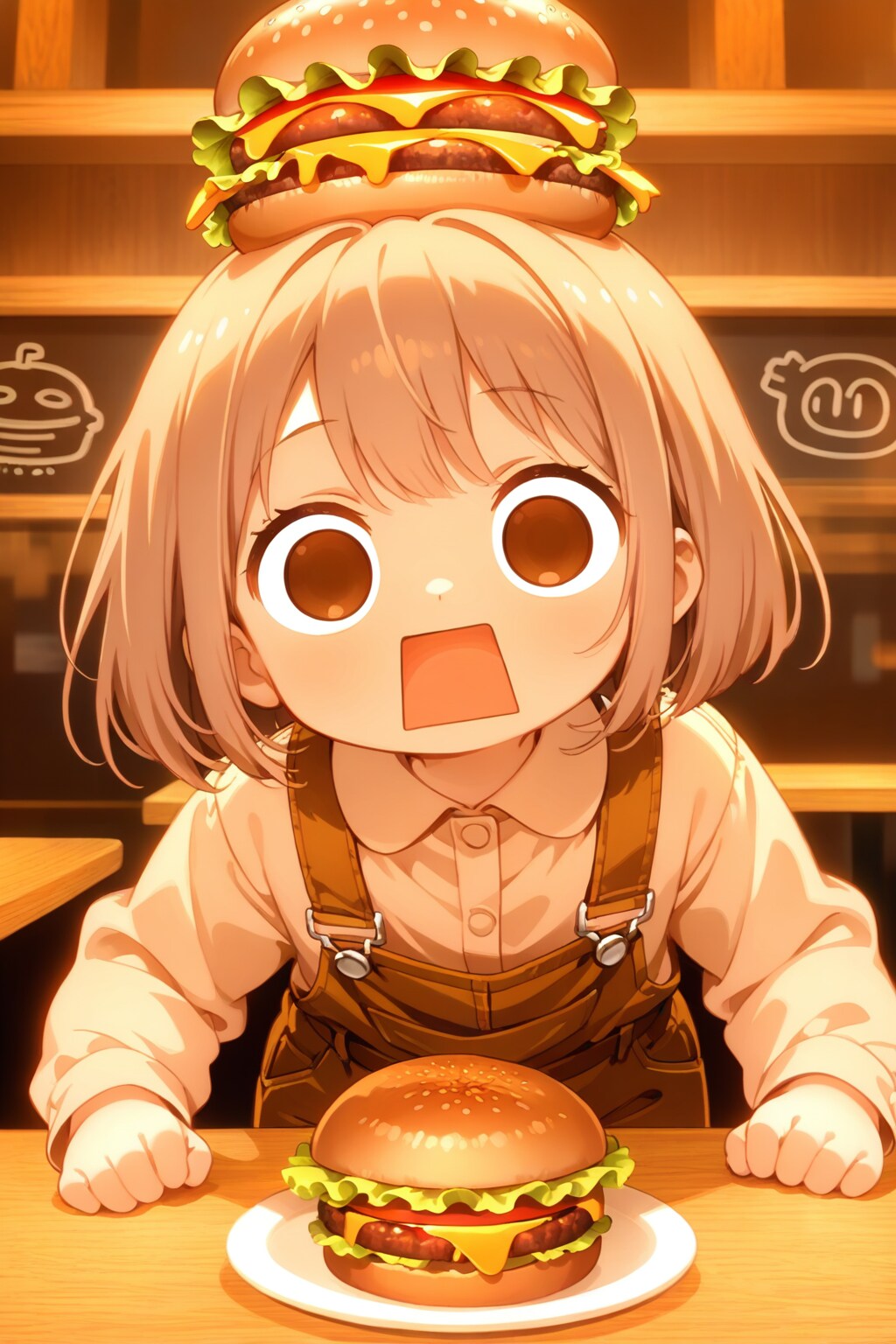 えらいこっちゃバーガーガール🍔 | の人気AIイラスト・グラビア