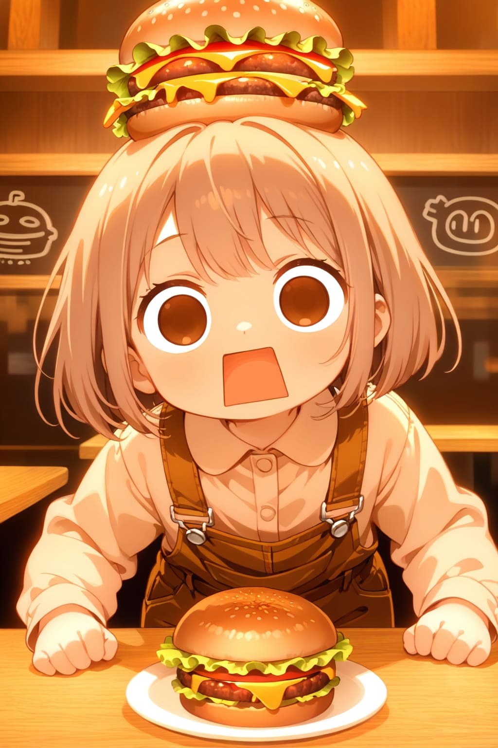えらいこっちゃバーガーガール🍔