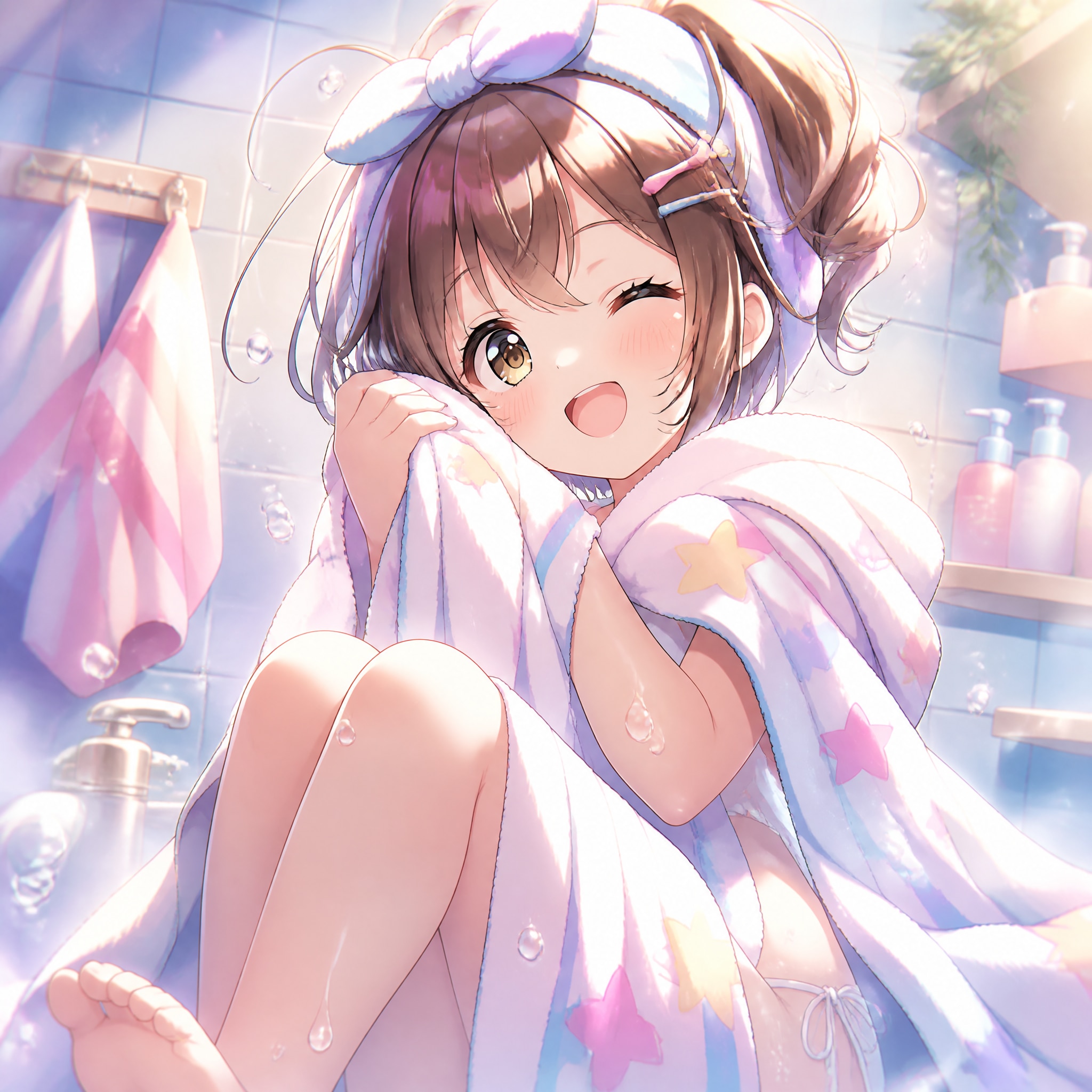 タオル（７）3時のアイドル　GPTimages2.0