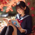 読書の秋 5枚目