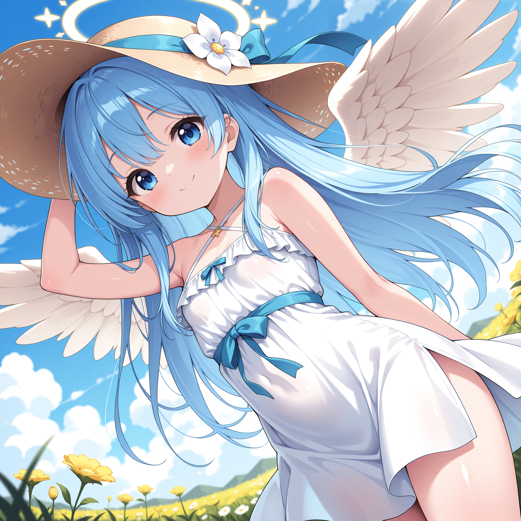 天使ちゃん・サマースタイル | の人気AIイラスト・グラビア