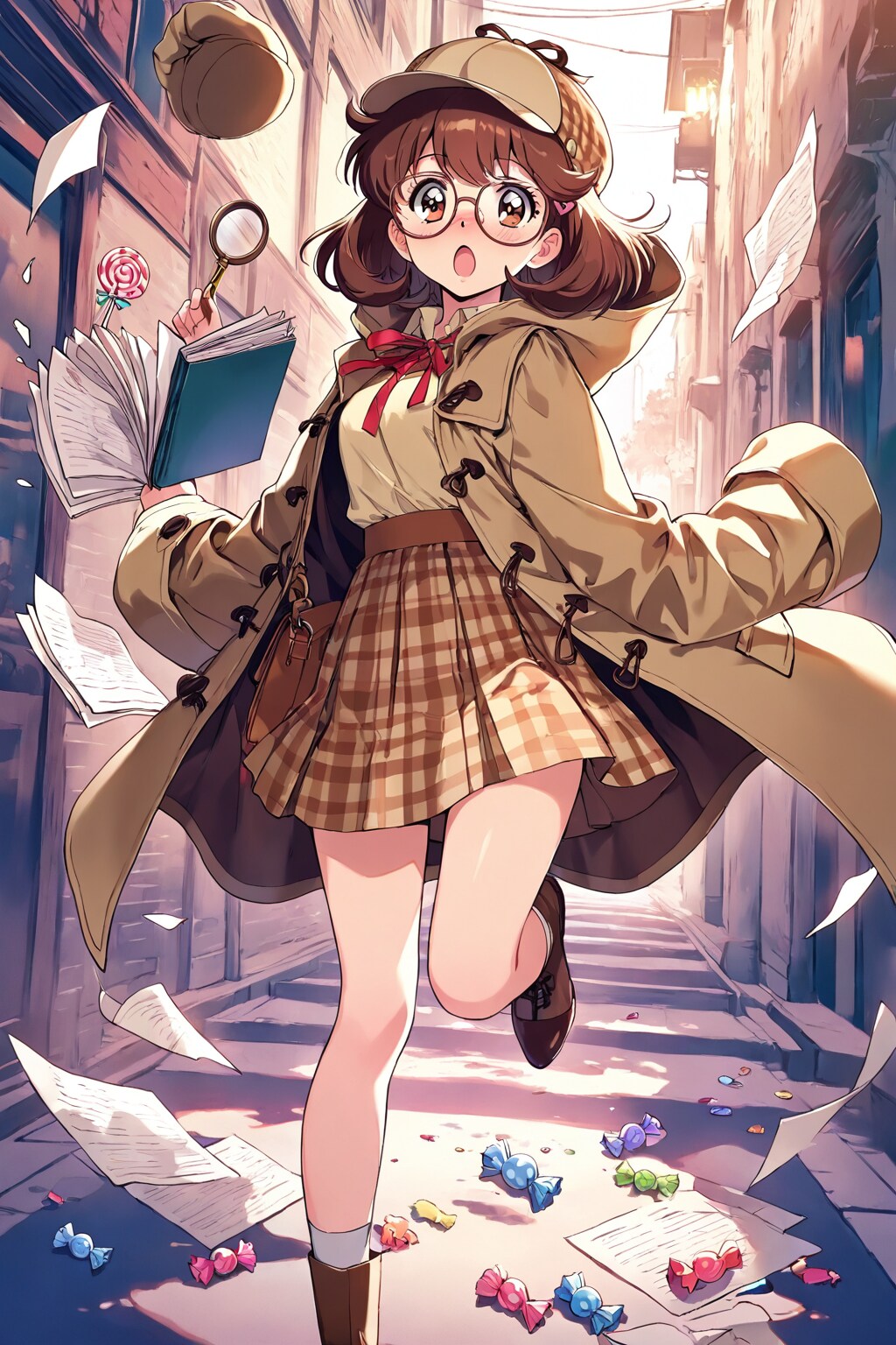少女探偵 | の人気AIイラスト・グラビア