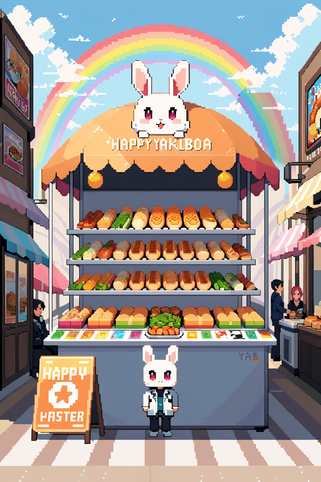 焼きそばパンチャレンジ　2024-08-21 | の人気AIイラスト・グラビア