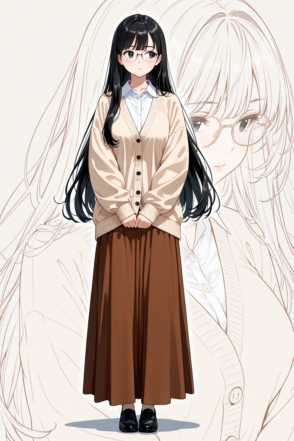 地味眼鏡ちゃん