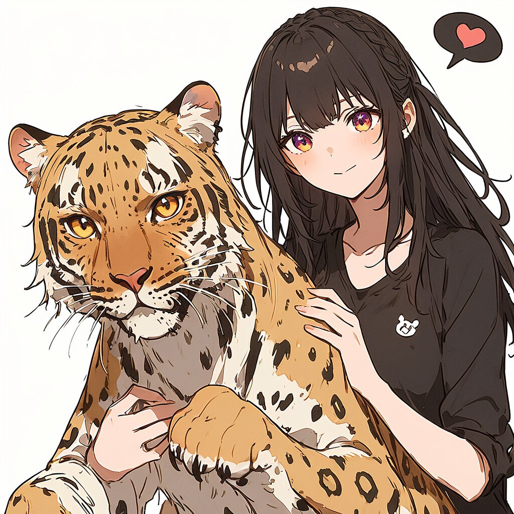 豹と少女_SEEKER
