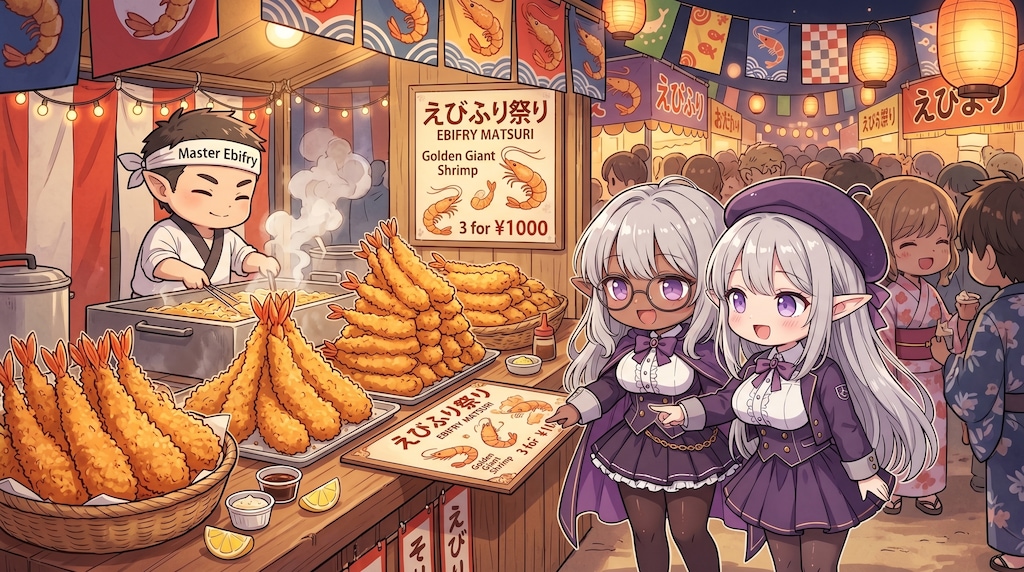 エビフライ祭り