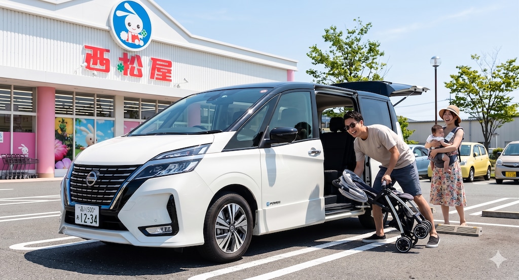 e-POWERが初めて搭載されたセレナ