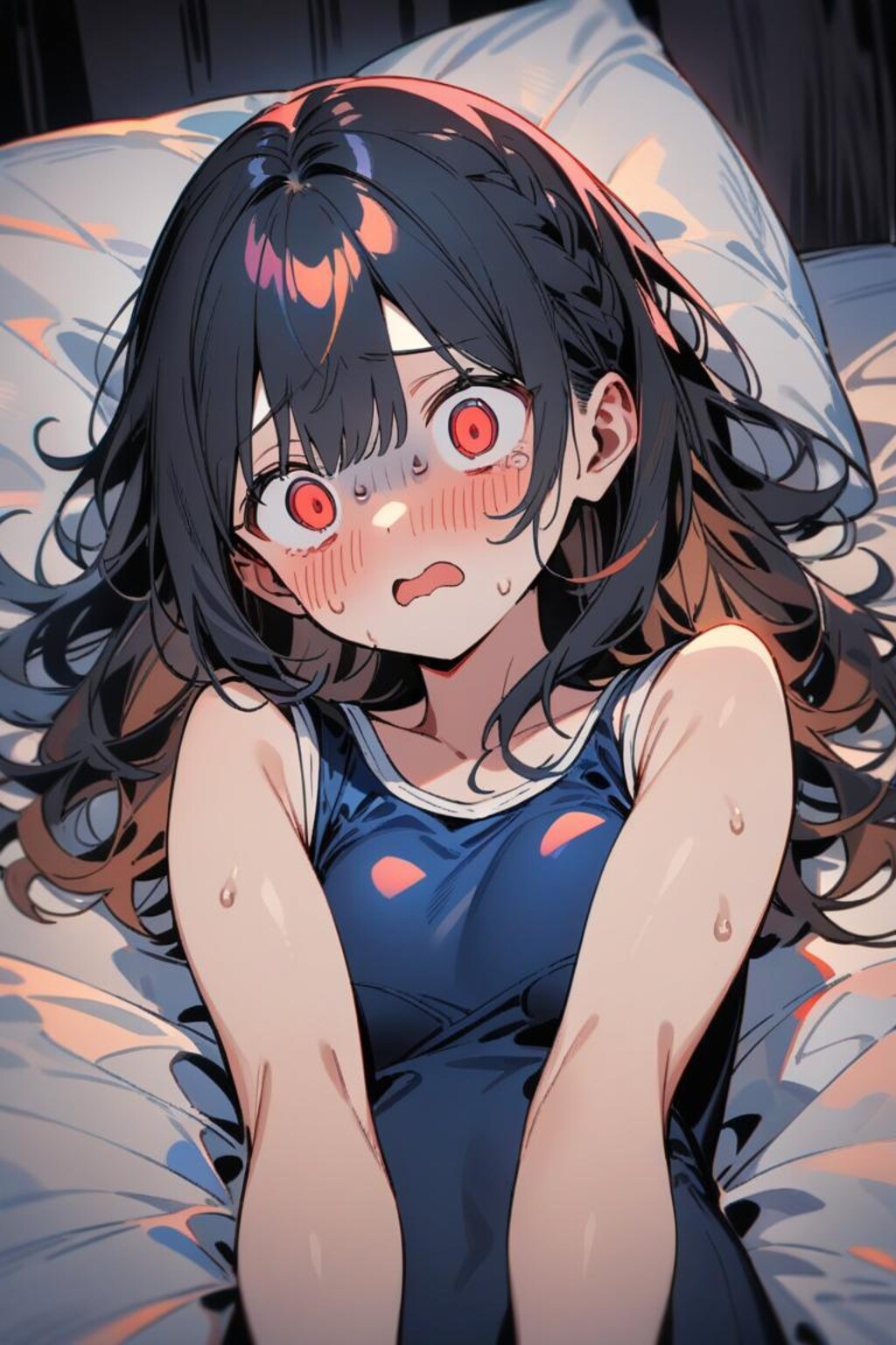 スク水を着てもらいました