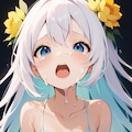 顔についた白い液体 8枚目
