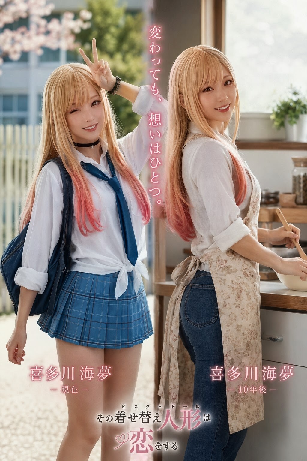 海夢さん10年後(実写風)